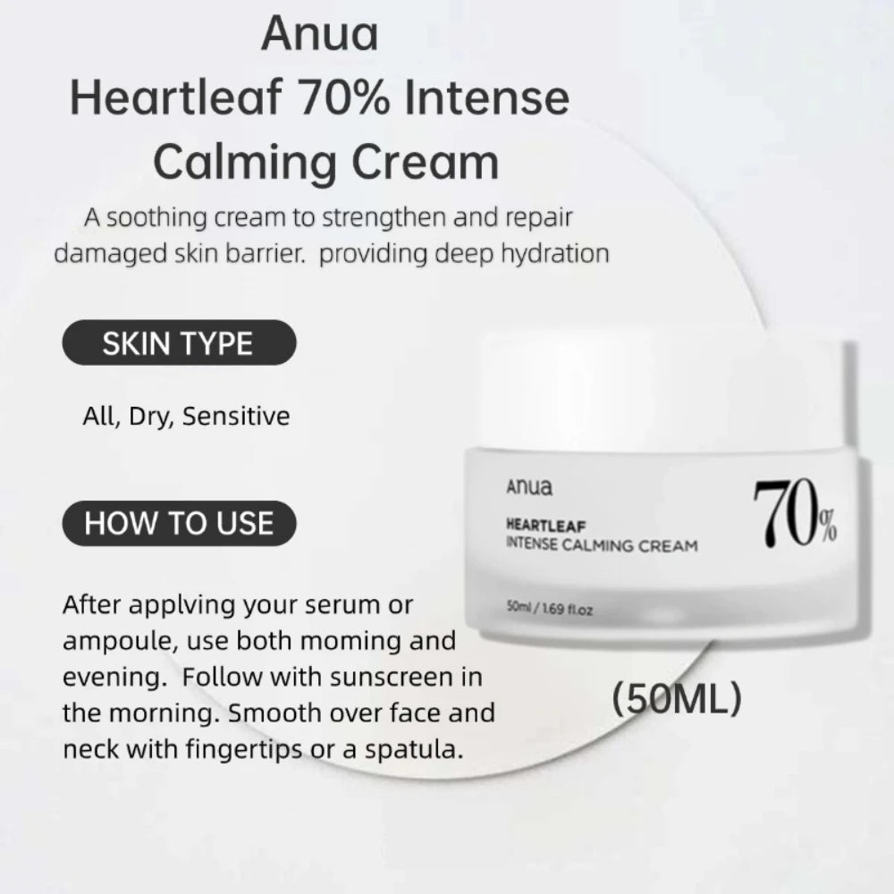 Anua Skincare Products Set Facial Deep Cleansing Toner 77 Heartleaf Pore Control Cleansing Oil Korean Kit Skin Care Beauty Set