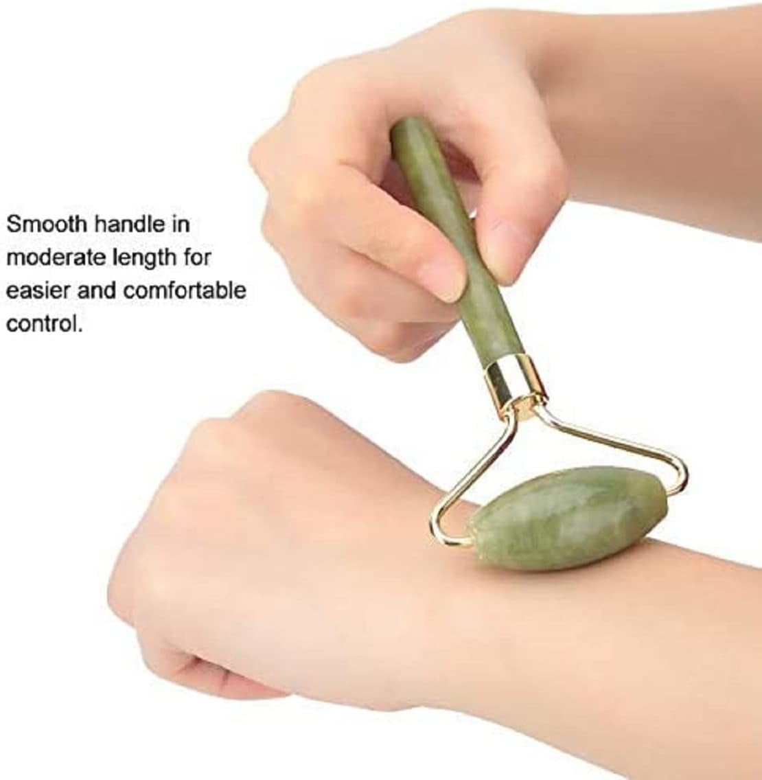 Jade Gua Sha Facial Massager Set - 5 in 1 Skin Care Tools
